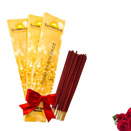 Rose Incense Sticks (Pack of 3)