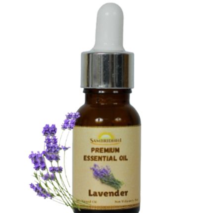 Pure lavender essential oil for skin, hair and aromatherapy