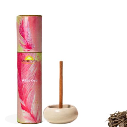 White Oud Bambooless Dhoop - 60 gm