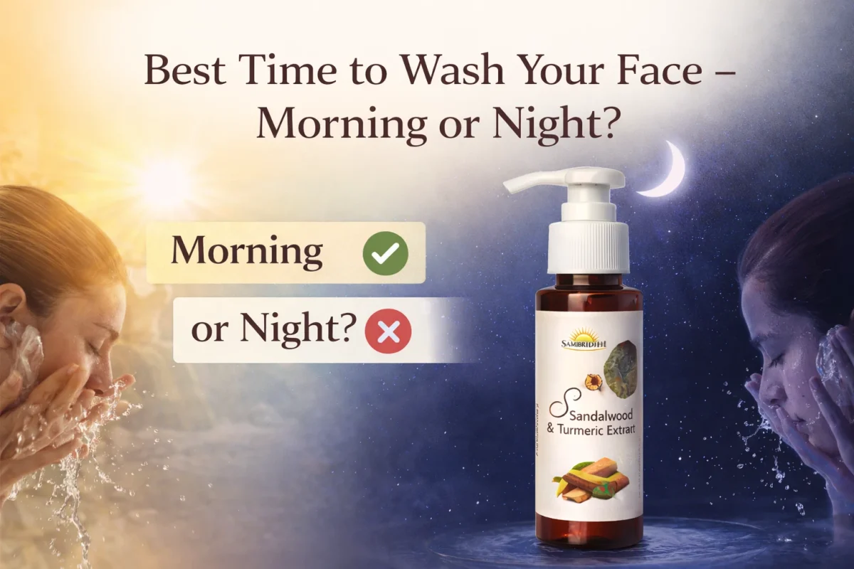 Best Time to Wash Your Face - Day or Night?