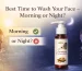 Best Time to Wash Your Face - Day or Night?