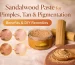 Sandalwood paste for pimples