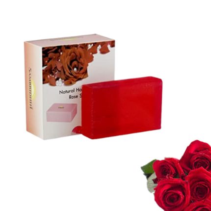 Natural Handmade Rose Soap - 100 gm